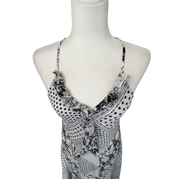 Disney Alice Through The Looking Glass Black and White High Low Sundress - Picture 7 of 13